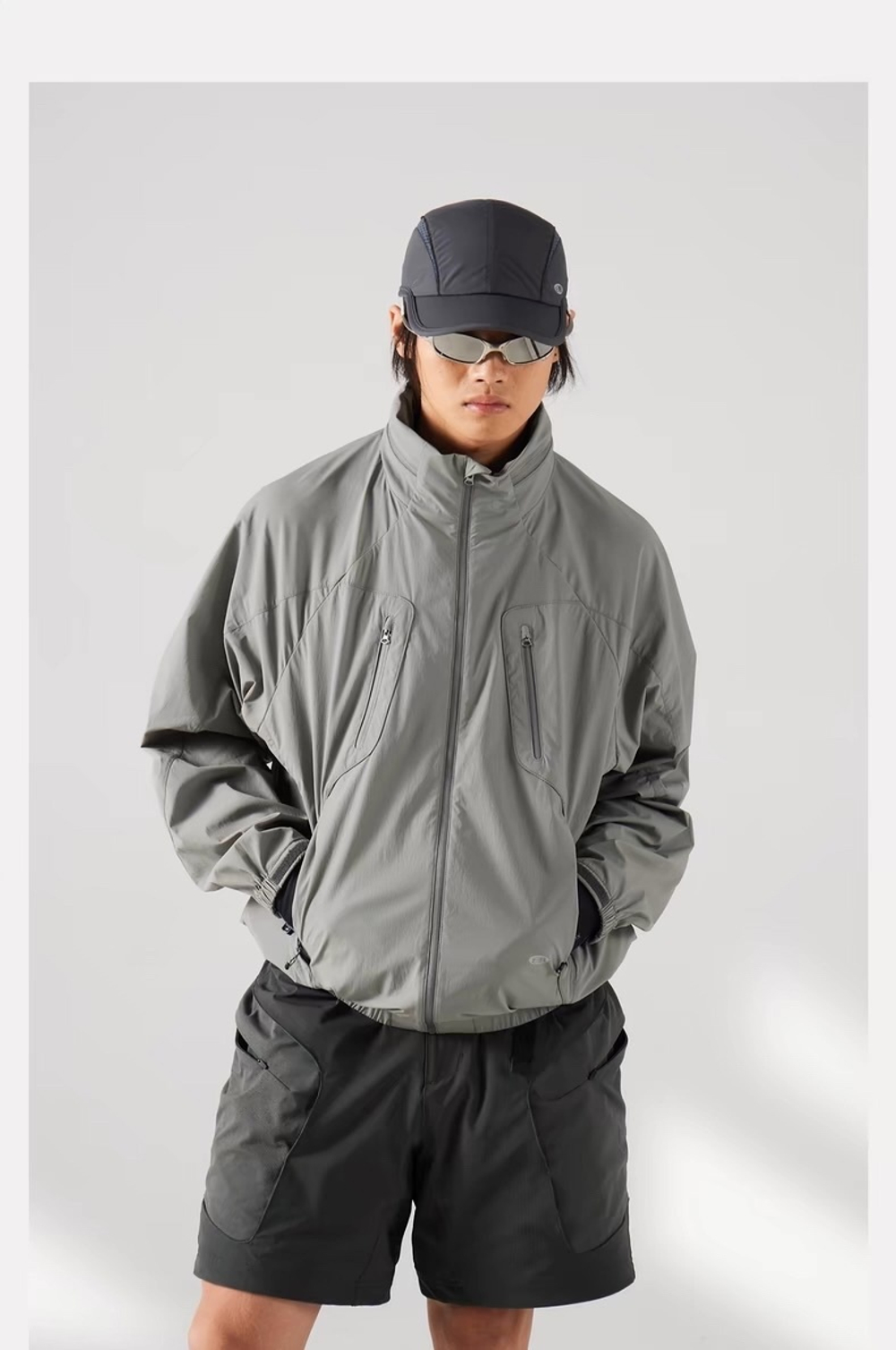 Куртка Nothomme Geometric Structure Hidden Hood Jacket