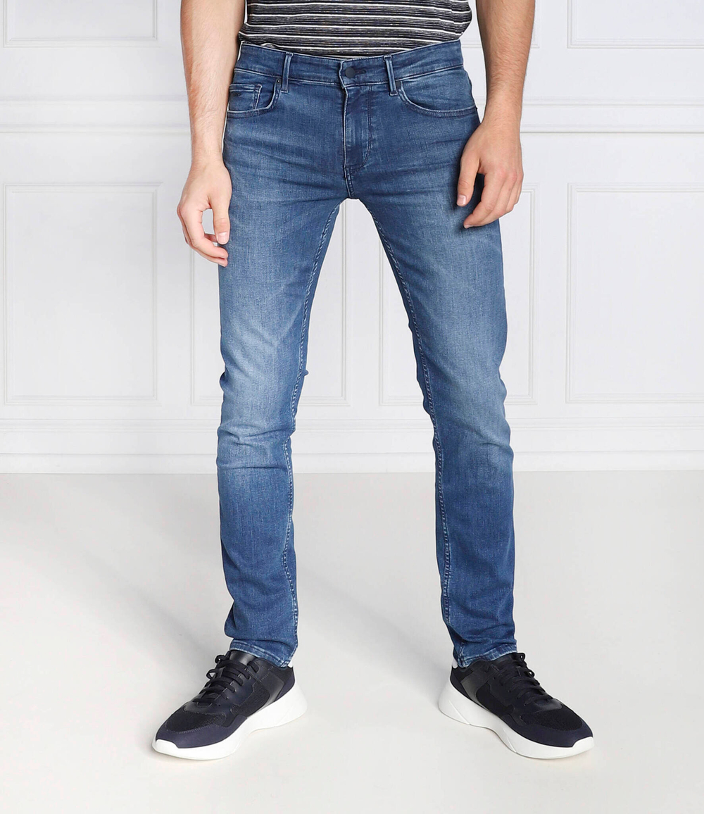 штаны charleston4 10241147 02 BOSS BLACK - голубой(50473007)