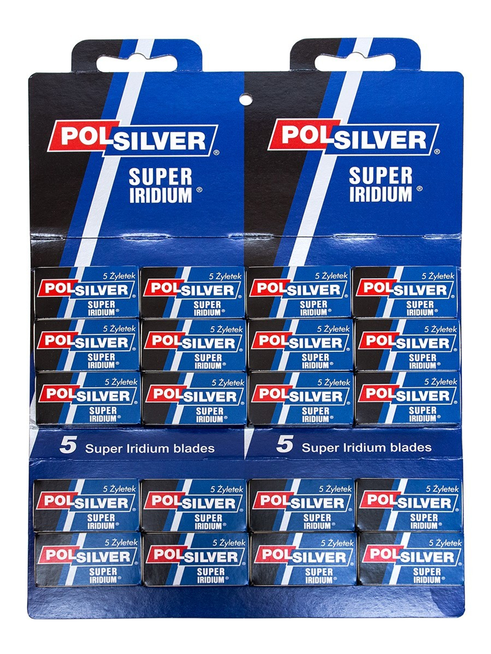 Лезвия Polsilver super iridium 20x5шт