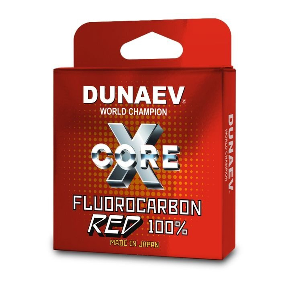 Леска Dunaev Fluorocarbon RED 0.370мм 100м