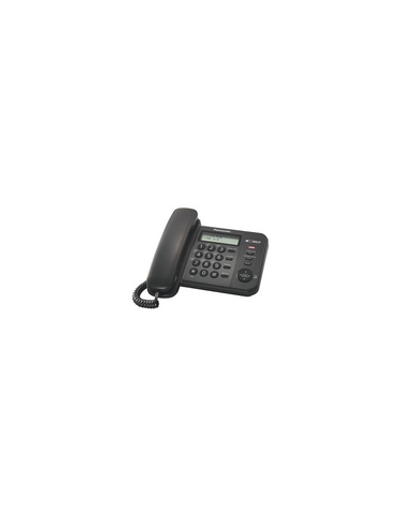 Panasonic KX-TS2356RUB (черный) (АОН,Caller ID,ЖКД,блокировка набора,выключение микрофона)