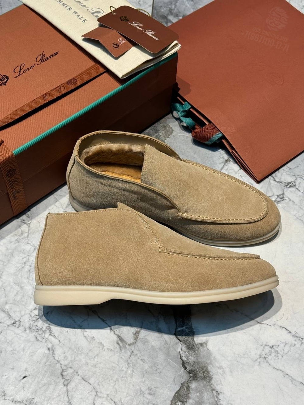 Ботинки Loro Piana Open Walk