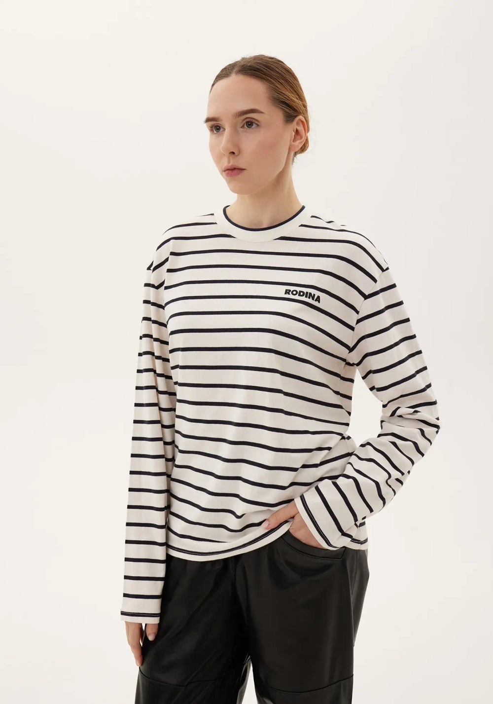 Лонгслив, разноцветный