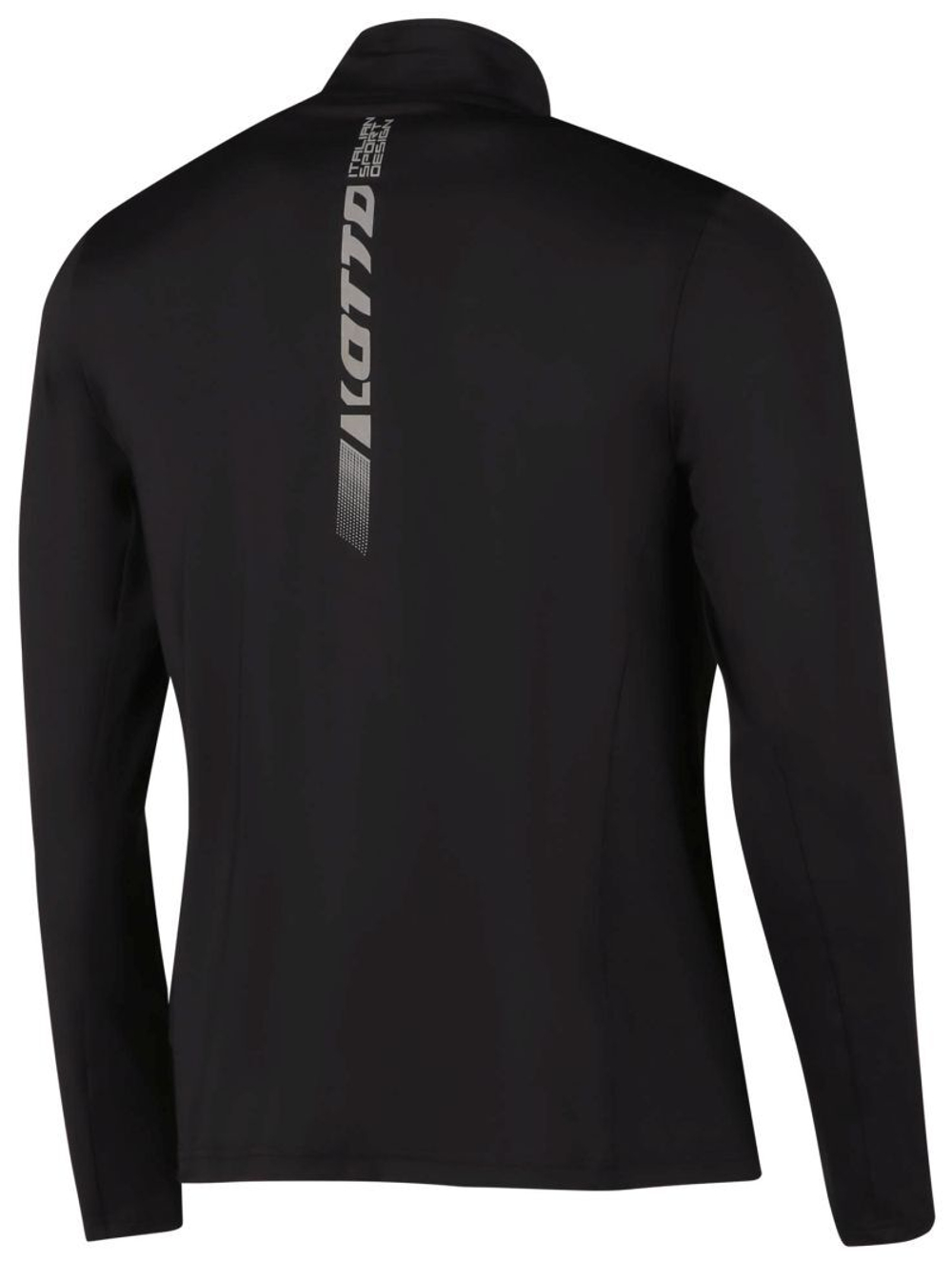 Куртка теннисная Lotto Running Sweat Full Zip - Black