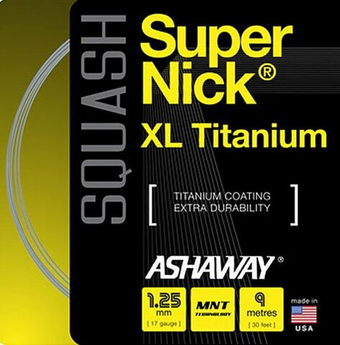 Squash strings Ashaway SuperNick XL Titanium