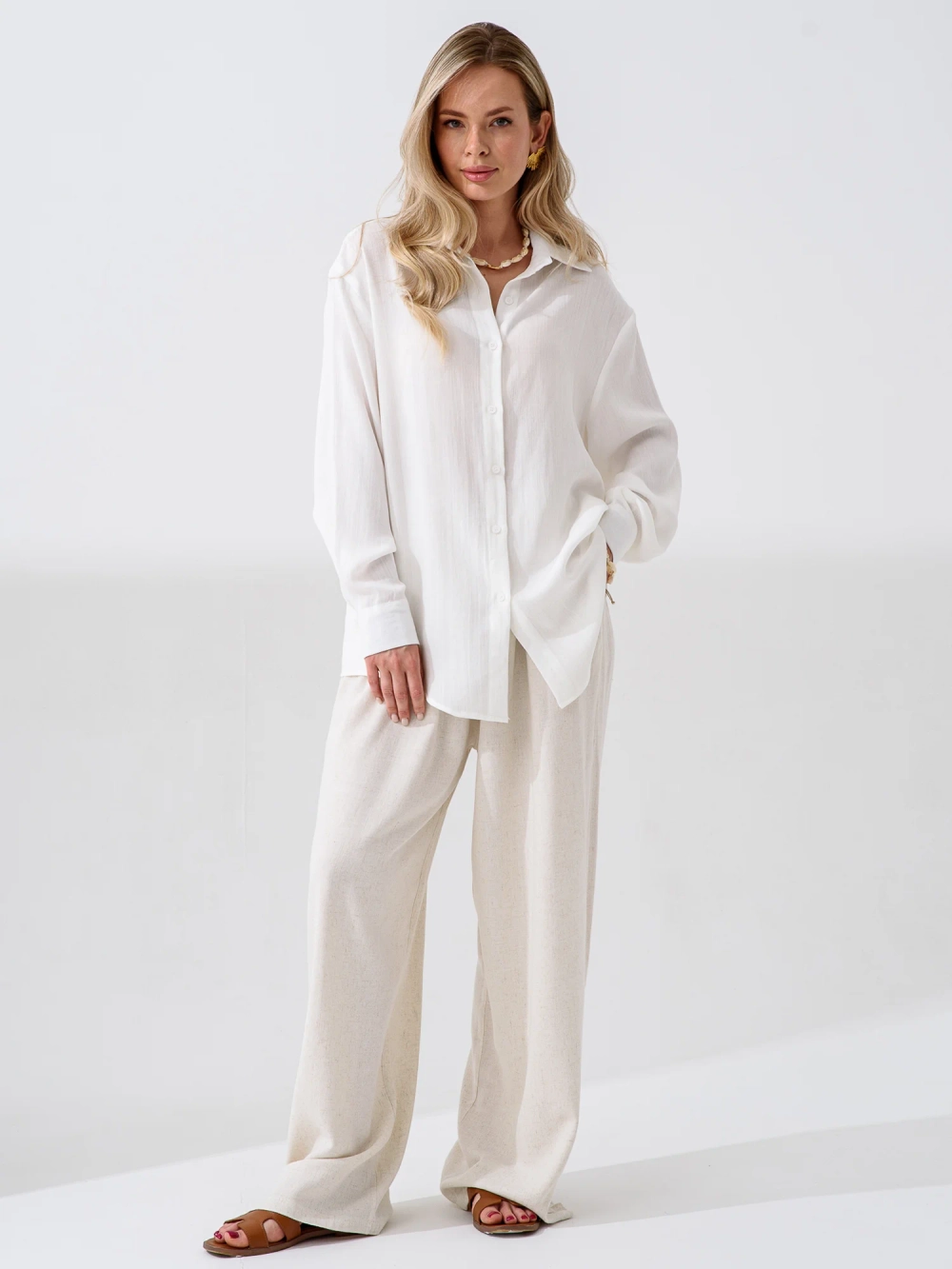 Брюки женские "Лён"