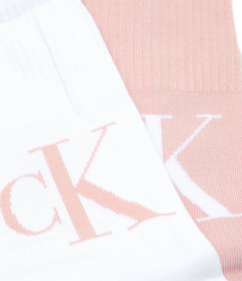 Носки 2 пары CALVIN KLEIN JEANS - белый(701226663)