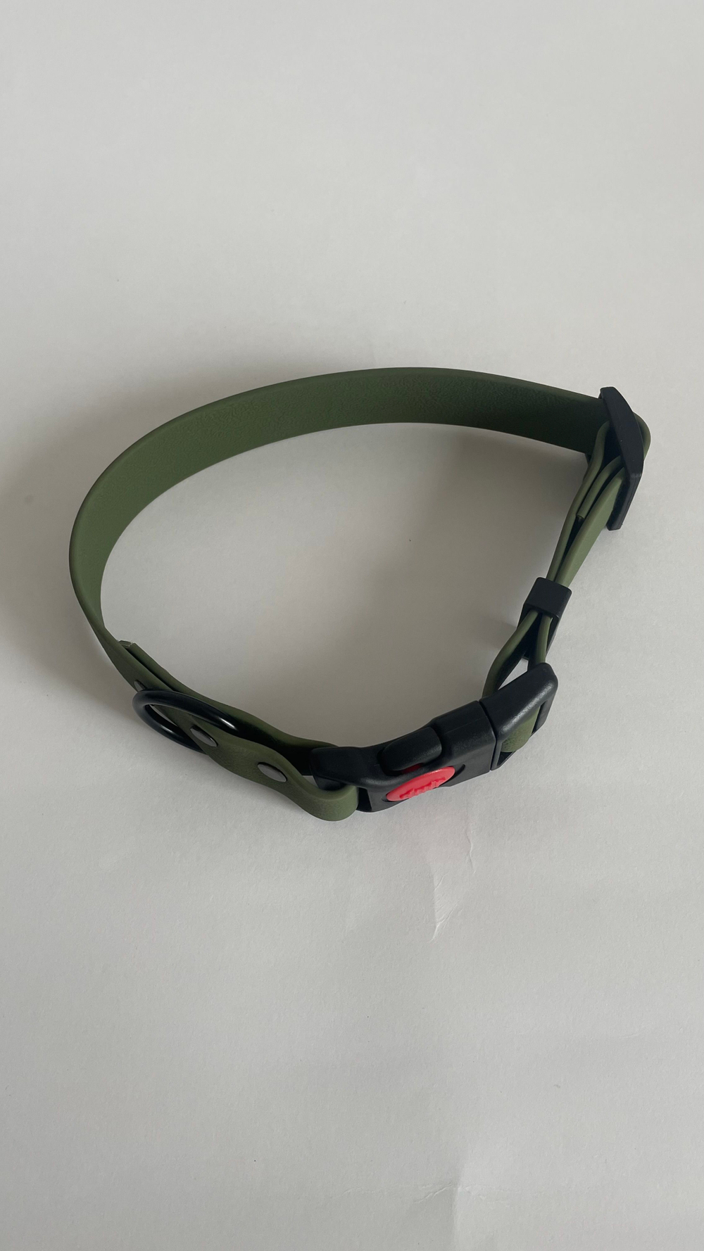 Мощный поводок для мускулистых собак, 25 мм , авиационный карабин, 3 м, зеленая олива теснение под кожу