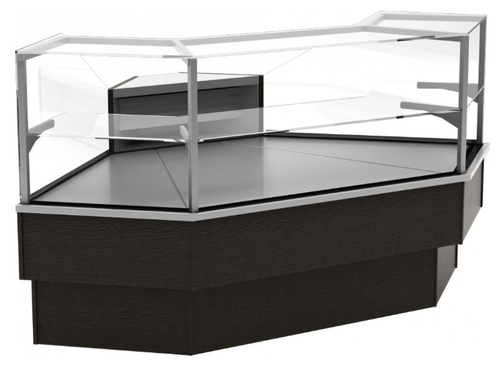 Холодильная витрина CARBOMA ВХСу-1 BAVARIA 2 GC110 VM-5 динамика без боковин (внутренний угол 45)