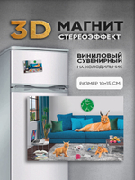 Стереомагнит с 3D-эффектом "Шлепа"