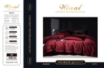 Коробка постельного белья "Winni" Хлопок. Размер Семейный / Коробка 24 расцветки