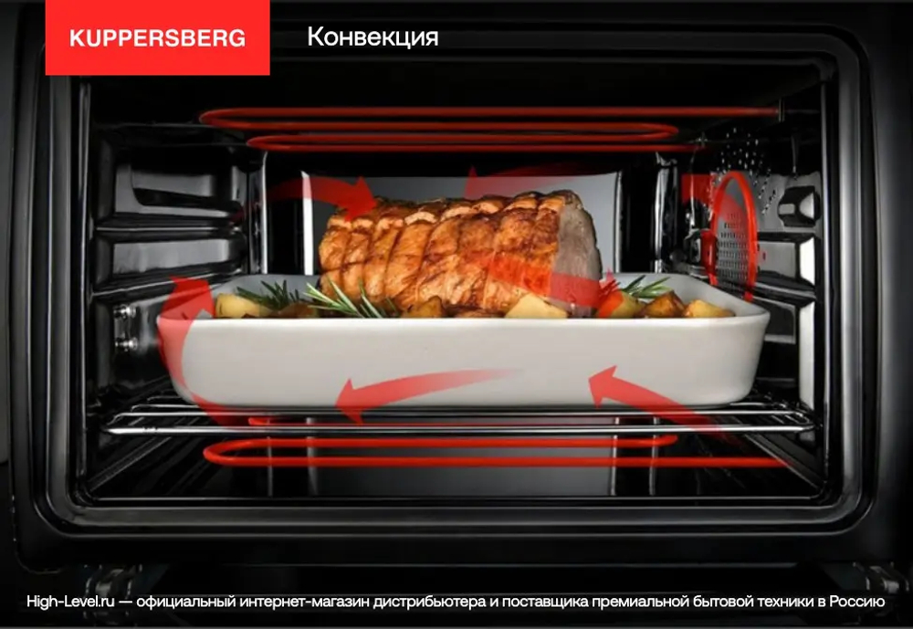 Духовой шкаф с СВЧ Kuppersberg KMW 694