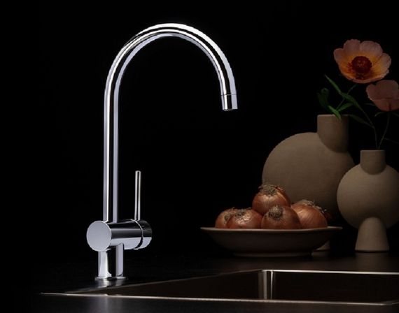 Смеситель Falmec EASY ROUND CHROME (однорычажный, хром)