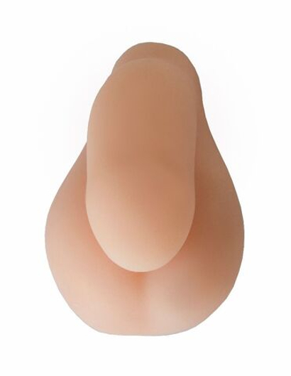 Протез-вкладыш в трусики LOVETOY из киберкожи, телесный