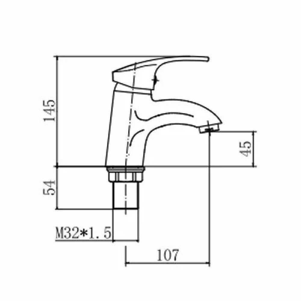 Смеситель для раковины Fashun A1021 A1021