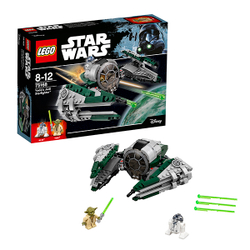 LEGO Star Wars: Звёздный истребитель Йоды 75168 — Yoda's Jedi Starfighter — Лего Звездные войны Стар Ворз
