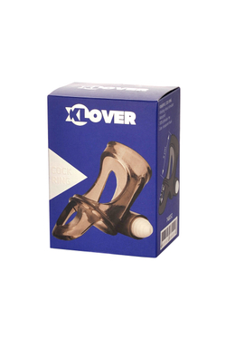 Эрекционное кольцо на пенис TOYFA XLover, Термопластичный эластомер (TPE), черный, 7 см