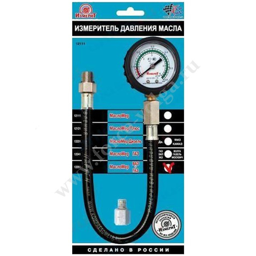 Измеритель давления масла TOP AUTO "ДРУГ"  (ВАЗ + ) 12111