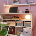 Комод/стол письменный - IKEA FÄLLSKÄR/FALLSKAR/ФАЛЛСКАР ИКЕА, белый