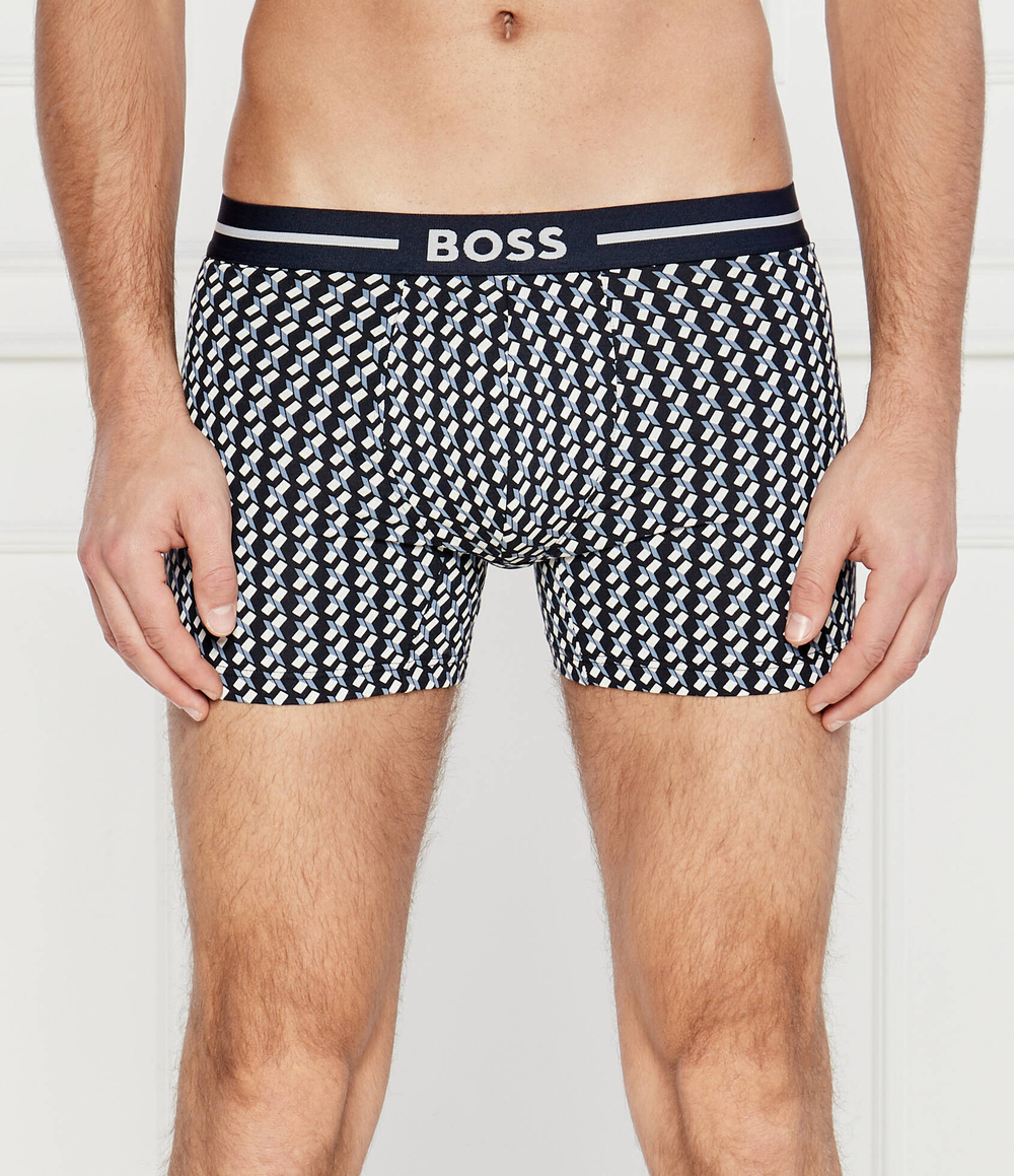 Трусики-боксеры 3шт. BOSS BLACK - черный(50517840)