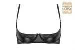 Оригинальный бюстгальтер с полуоткрытой чашкой (Размер: M) (Цвет: черный)