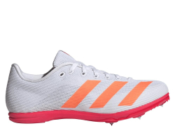 Шиповки беговые adidas Allroundstar J U Бело-оранжевые