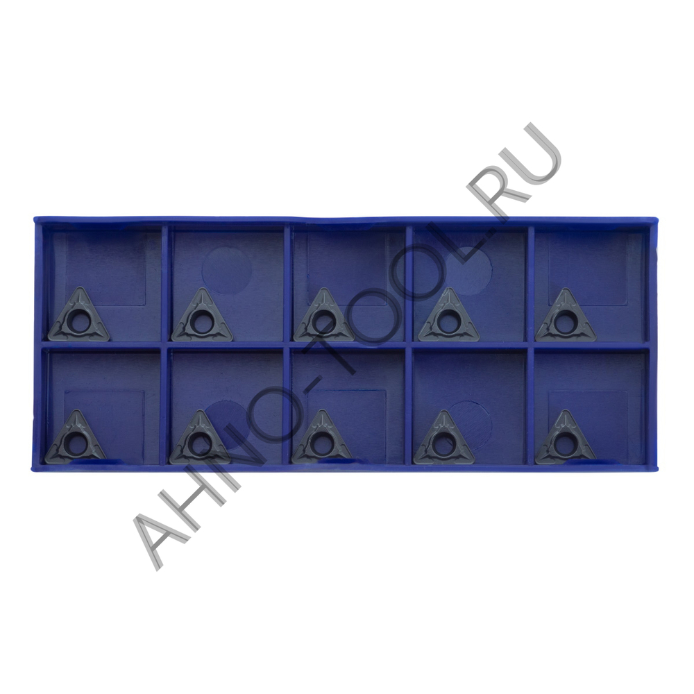 Пластина твердосплавная ISO TCMT110208-UMA ACP20B AHNO по стали, получистовая