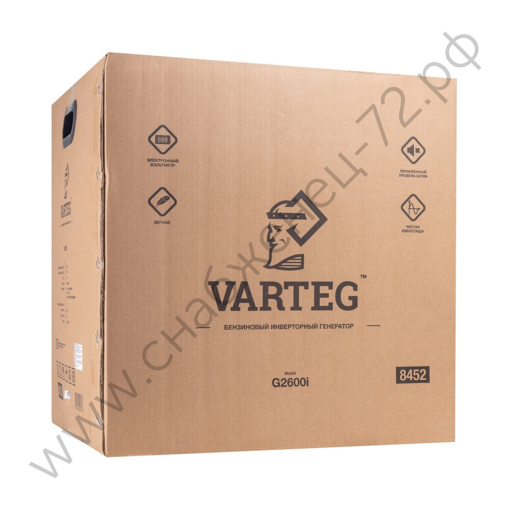 Бензиновый инверторный генератор VARTEG G2600i