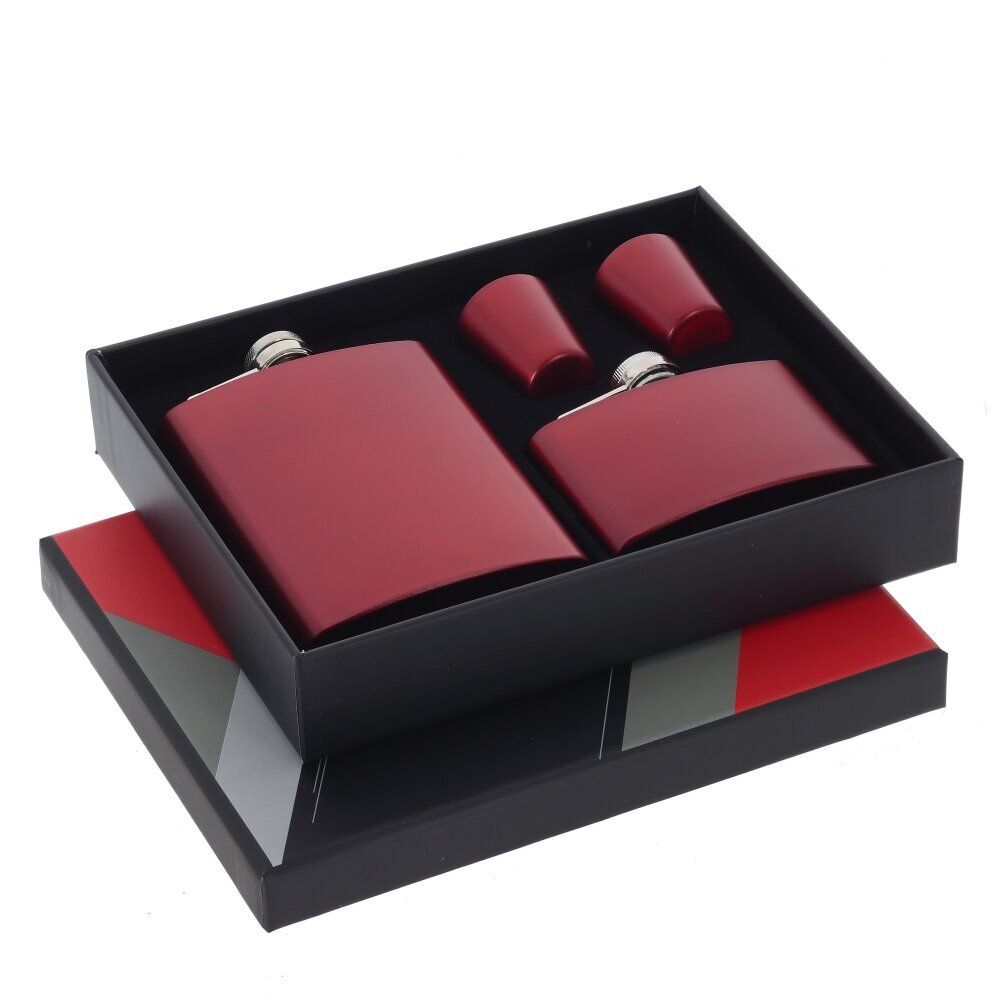 GAEM Набор из 4-х предм: фляжка 240 мл, L22 W17,5 H4 см