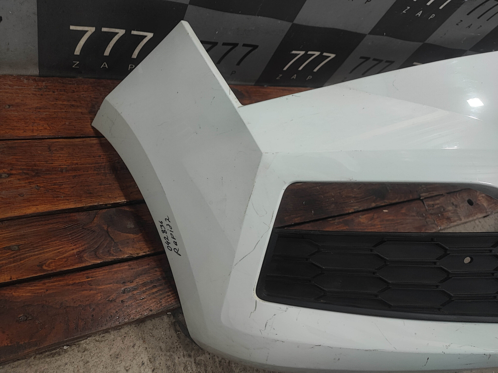 Бампер передний Skoda Rapid 2 20-нв Б/У Оригинал 60U807221M