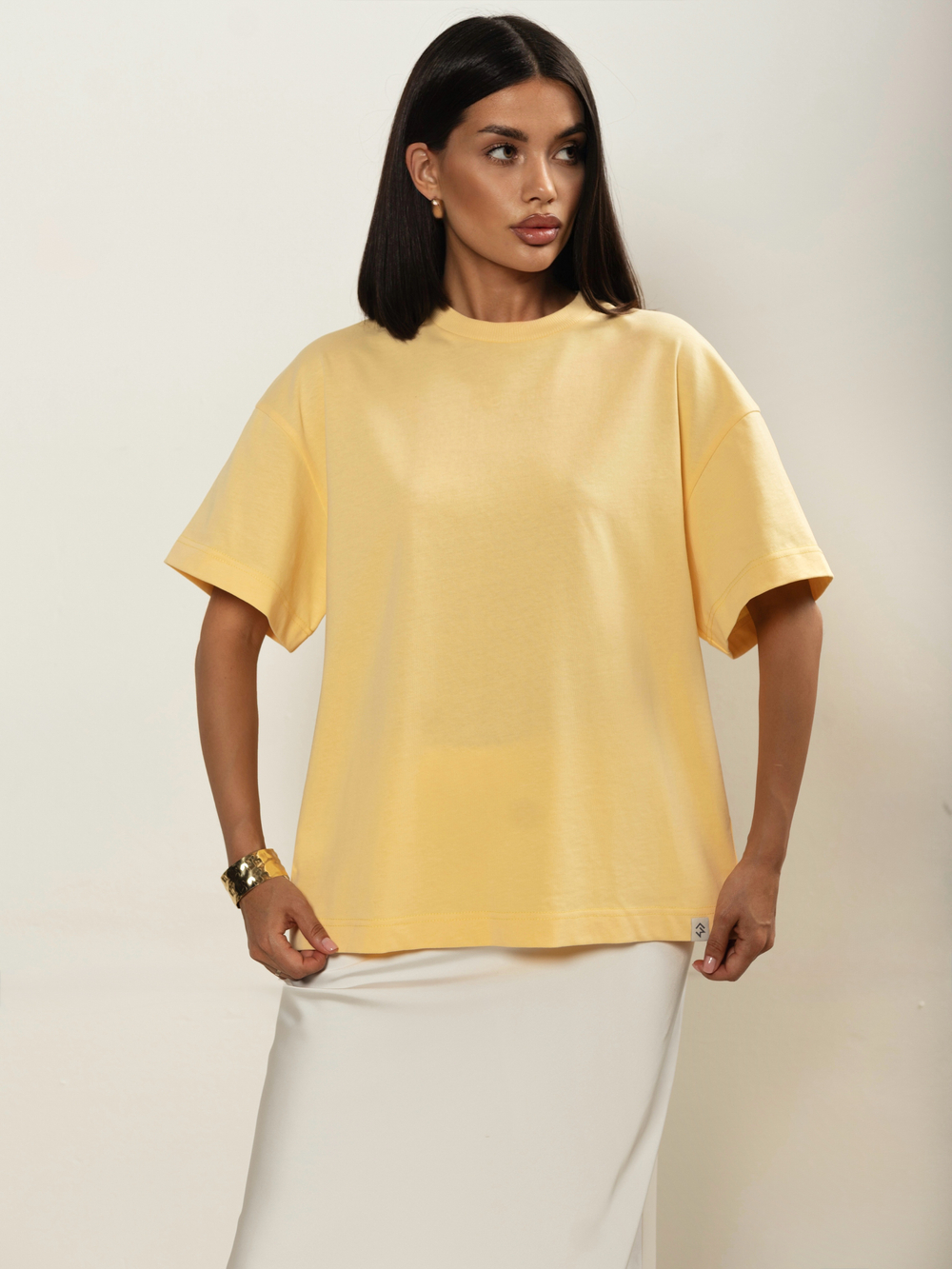 Футболка оверсайз из 100% хлопка