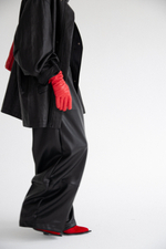 Брюки из экокожи JOUL