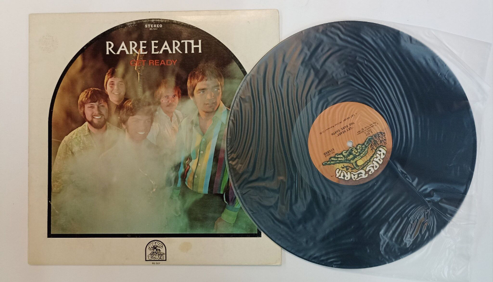 Винтажная виниловая пластинка LP Rare Earth Get Ready (USA 1970)