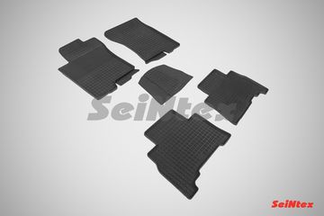 Резиновые коврики в салон Toyota Land Cruiser Prado 150 (2009-наст. время) "Сетка"