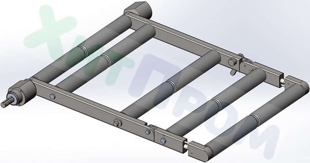 Выдающий стол в сборе