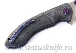Нож Eric Ochs Orca Titanium Purple accentфотография - 5