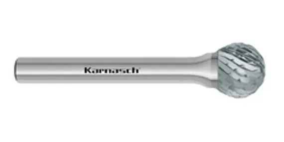 Борфреза твердосплавная Karnasch форма E, 6х10х6х50 мм, насечка HP-6, без покрытия, арт. 11.3044-020