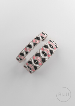 Схема PEYOTE, Схема браслета мозаичное плетение, узор из Miyuki Delica 11/0, файл PDF, №213