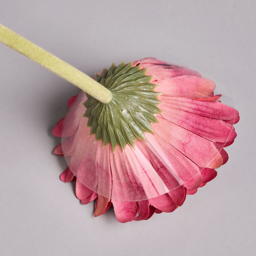 ЦВЕТОК ИСКУССТВЕННЫЙ "ГЕРБЕРА" ВЫСОТА=61СМ. (МАЛ=24 ШТ/КОР=96ШТ.)