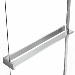 Душевая перегородка Vincea Walk-In VSW-1HR110CL 110x200 профиль хром/стекло прозрачное