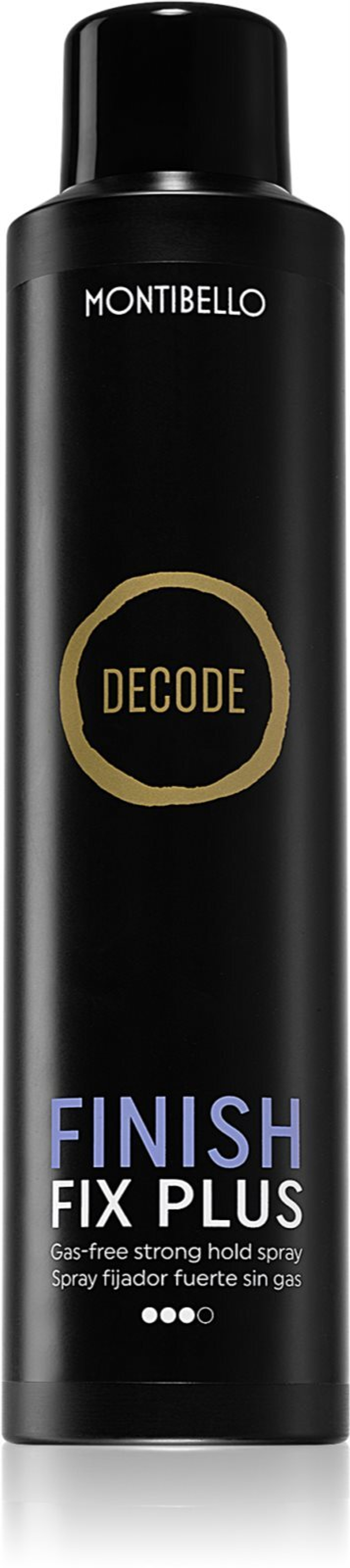 Montibello Decode Finish Fix Plus Spray - лак для волос с сильной фиксацией /   250  ml  / GTIN 8429525415076