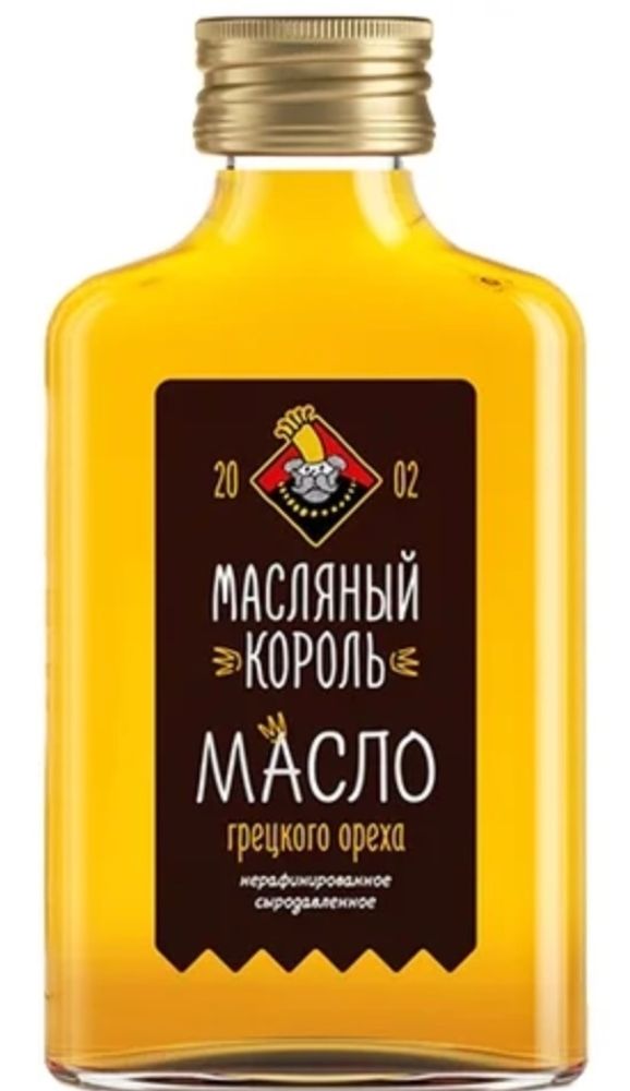 Масляный Король Масло грецкого ореха, 100 мл