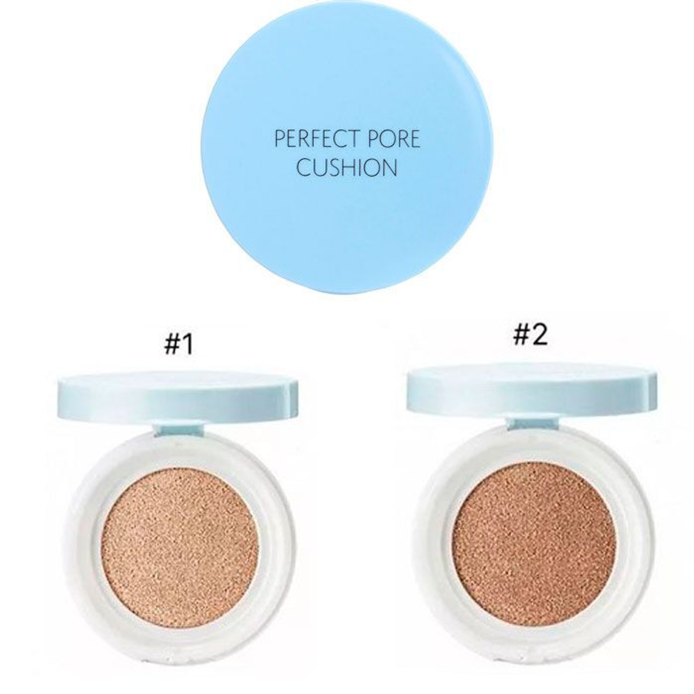 Кушон для маскировки пор THE SAEM Saemmul Perfect Pore Cushion Natural Beige 02 12 гр