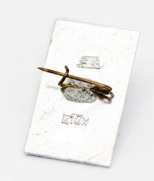 Значок 12.IV.1961 Космос, булавка