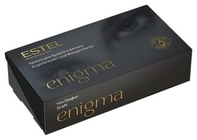 ESTEL Enigma Краска для бровей и ресниц Тон Графит