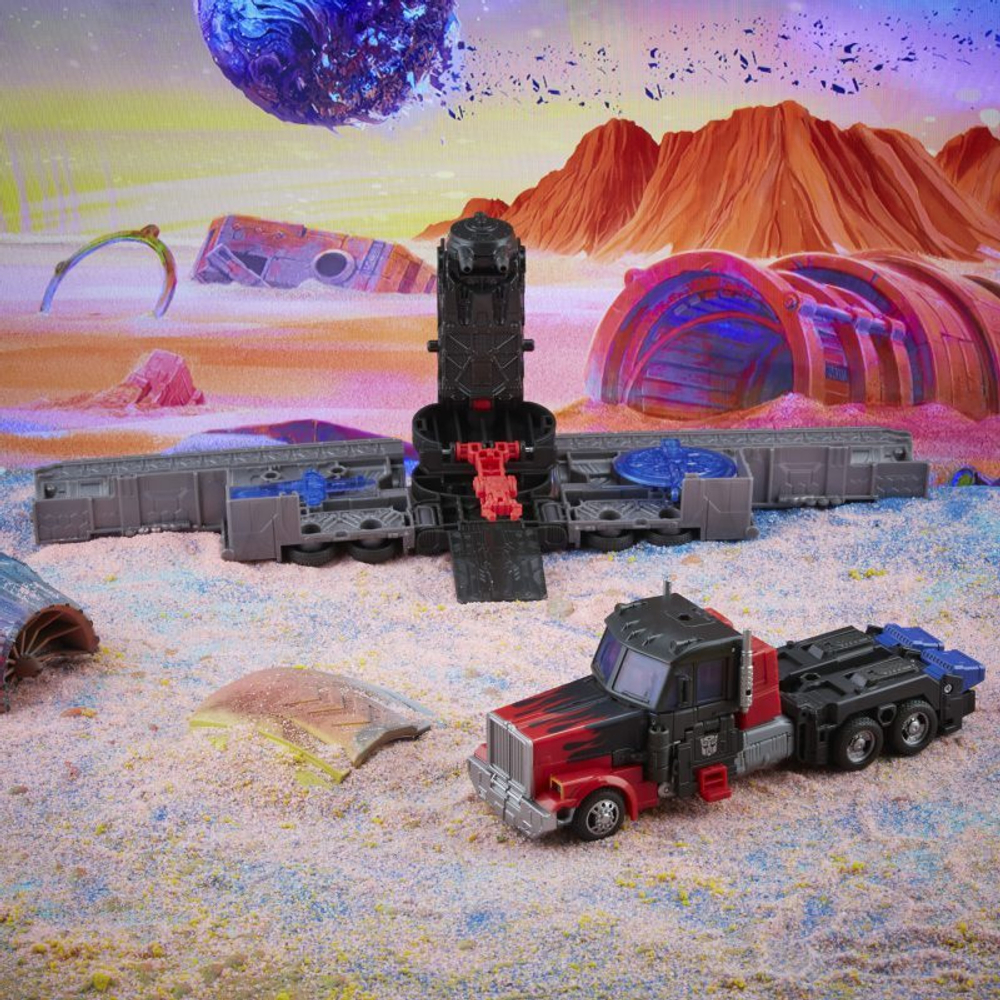 Hasbro Transformers Generations Legacy - лидер фигурки G2 Universe Laser Optimus Prime F3061