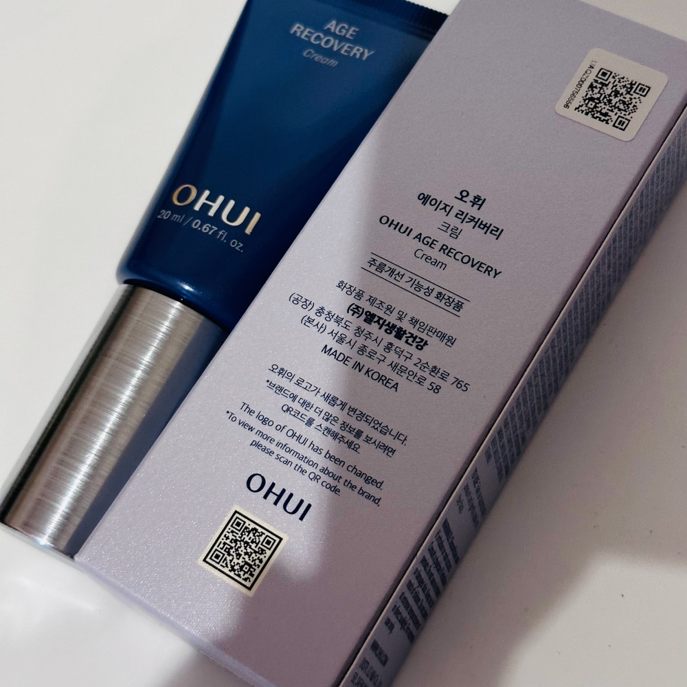 Крем антивозрастной с коллагеном O HUI Age Recovery Cream 20 мл.