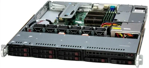 Сервер Supermicro SuperServer 1U 111R-M 1xE-2434/ 1x32Gb/ 1xD3 S4520 480GB SATA/ 600W/ 1st config