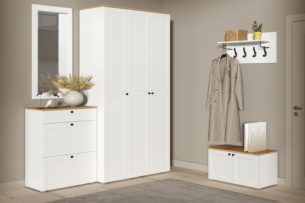 Вешалка 15.12 Остин, Белый