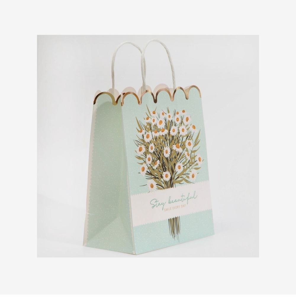 Пакет подарочный крафтовый, упаковка, «Stay with me», 18 х 23 х 10 см